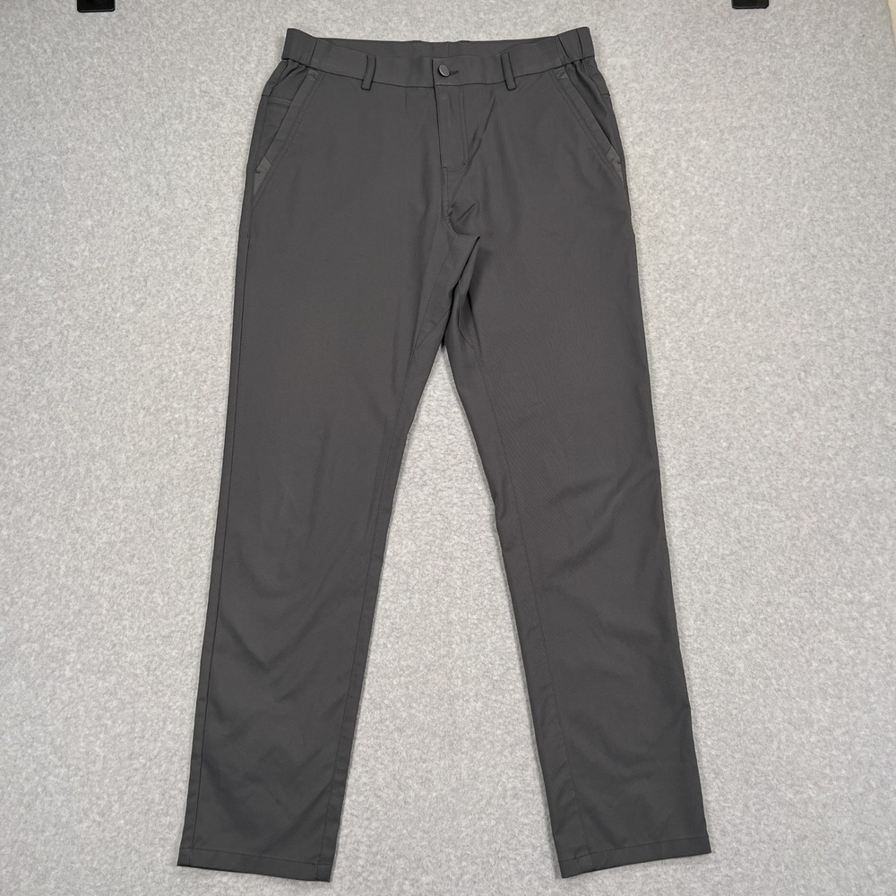 Jack Archer Pants Mens 32x32 (32x30) Charcoal Gray Jetsetter Commuter Tech Chino